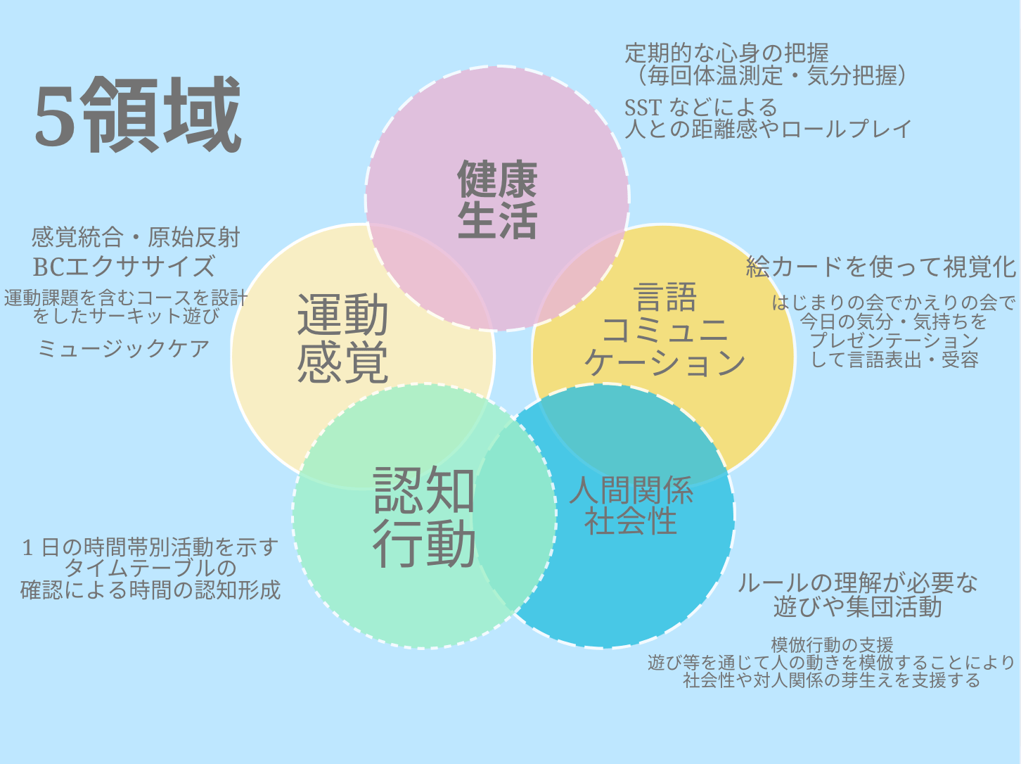 ふくろう広場の５領域